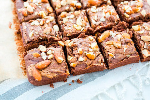 Chia brownie med økologiske chiafrø