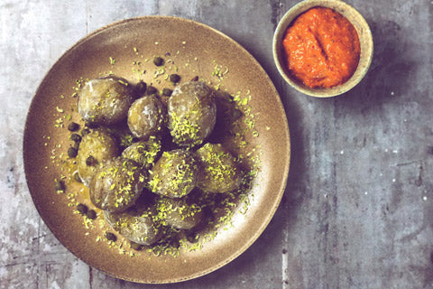 Saltkartofler med mojo