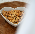 Saltristede cashewnødder, 1 kg, økologiske
