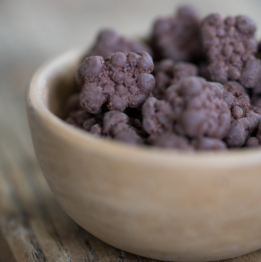 Kokostern med mørk chokolade, 500 gram, økologisk