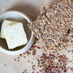 Hørfrø, knuste, 1 kg, økologisk