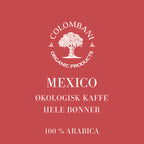 Mexico, hele kaffebønner, 1 kg, espresso, mørkristet, økologisk