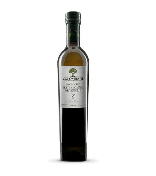 Intropakke til olivenolie: 3 liter olivenolie, 500 ml olivenolie, hældetud m/klap og bog