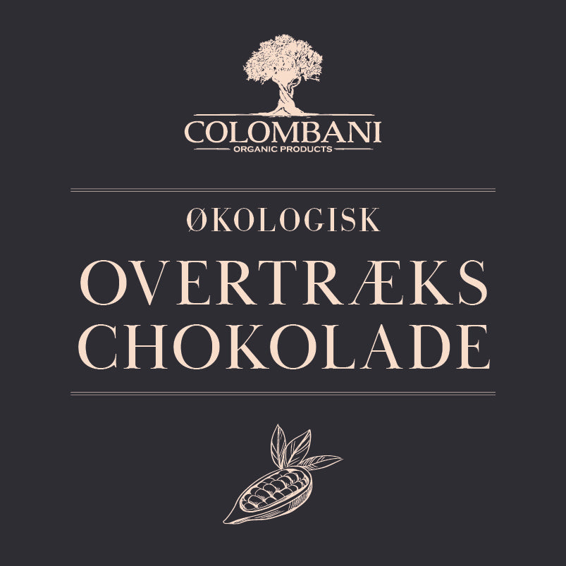 Overtrækschokolade, 60 % mørk, 500 gram, økologisk