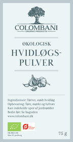 Hvidløgspulver, 75 gram, økologisk